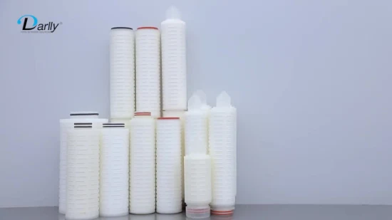 Water Filter Cartridge Repleacement Polypropylene Micron Pleated Water Cartridge Filter 5 Micron